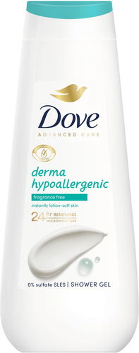DOVE Advanced Care Hypoallergenic 400 ml - Tusfürdő - Fő fotó