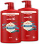 OLD SPICE Deep Sea 3in1, 2 ×1000 ml - Tusfürdő