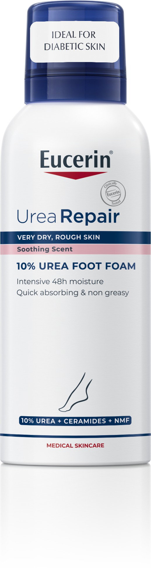 Eucerin UreaRepair 10% Urea Lábhab, 150 ml