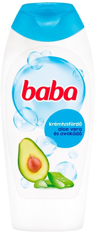 Baba Krémtusfürdő aloe vera és avokádó, 400 ml