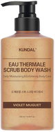 KUNDAL Eau Thermale Scrub Body Wash Violet Muguet 500 ml - Shower Gel
