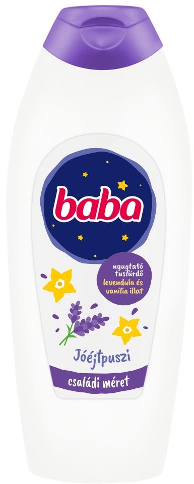 Baba Tusfürdő levendula és vanília illat, 750 ml