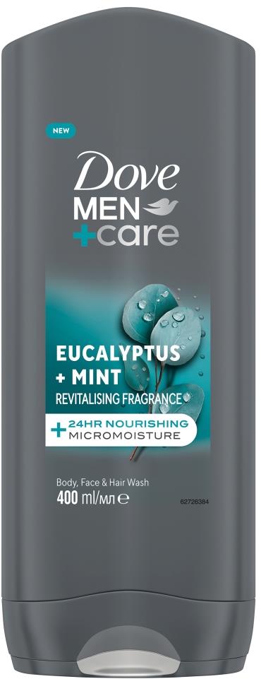 DOVE Men+Care eukaliptusz és mentol tusfürdő 400 ml