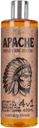 BOHEMIA GIFTS Apache 4in1 shower gel, shampoo, foam and soap 400 ml - Shower Gel