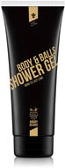 ANGRY BEARDS Body & Balls Jack Saloon 230 ml - Sprchový gel