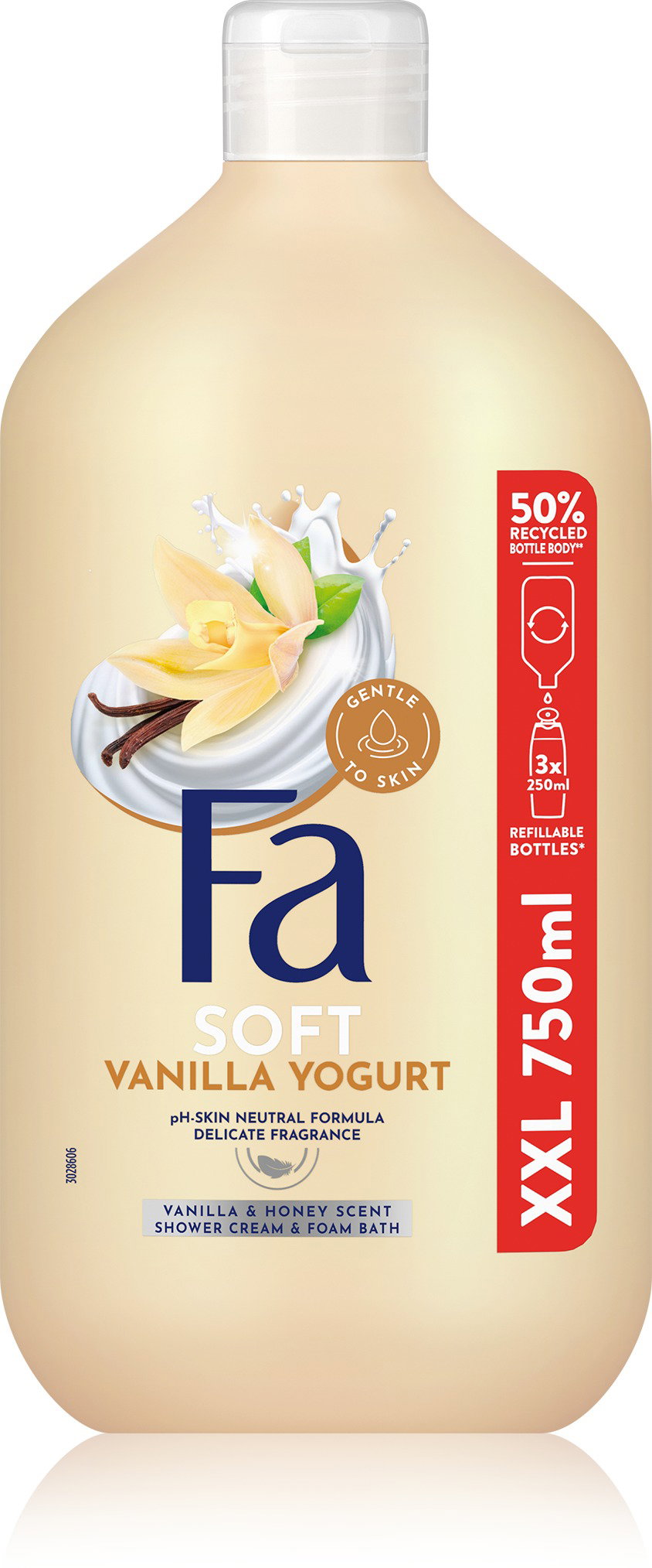 FA Vanilla Honey Yogurt 750 ml