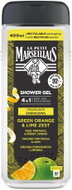  LE PETIT MARSEILLAIS Zelený pomeranč a Limetková kůra 4v1 400 ml - Shower Gel