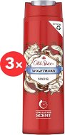 OLD SPICE WolfThorn 3 × 400 ml - Men's Shower Gel