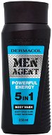 DERMACOL Men Agent Powerful Energy 5in1 Shower Gel 250 ml - Tusfürdő