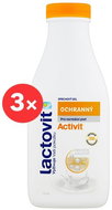 LACTOVIT Activit Protective Shower Gel 3 × 500ml - Shower Gel
