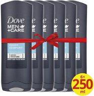 DOVE Men + Care Clean Comfort 6 x 250 ml - Cosmetic Set