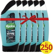 RADOX Men Feel Strong  6 × 250 ml - Sada
