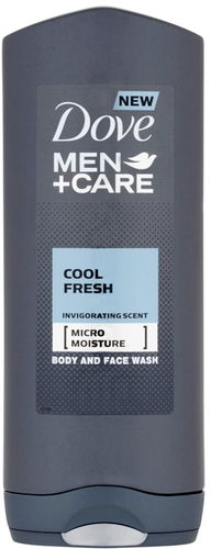 Dove Men+Care Cool Fresh Body and Face Wash 400 ml - Tusfürdő - Fő fotó