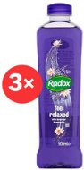 RADOX Feel Relaxed Bath Soak 3x 500ml - Bath Foam