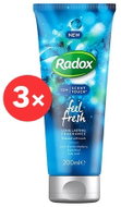 RADOX Feel Fresh 3x 200ml - Shower Gel