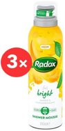 RADOX Feel Bright Shower Foam 3× 200 ml - Fürdőhab