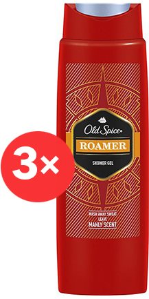 OLD SPICE Roamer 3×400 ml - Shower Gel | alza.sk