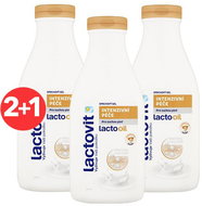 LACTOVIT Lactooil Intensive Care 3 × 500ml - Shower Gel