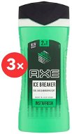 AXE Ice Breaker, 3 × 400 ml - Shower Gel