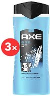 AXE Ice Chill 3 × 400 ml - Sprchový gél