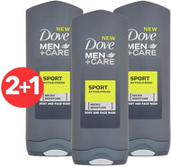 DOVE Men+Care Sport Active Fresh 400ml 2+1 - Shower Gel
