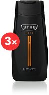 STR8 Hero Shower Gel 3 × 250 ml - Men's Shower Gel
