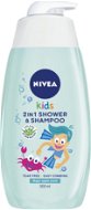 NIVEA Kids 2 in 1 Shower & Shampoo Boy 500 ml - Detský sprchový gél