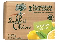 LE PETIT OLIVIER Exfoliating Body Soaps with Lemon Peel 2× 100 g - Tuhé mydlo