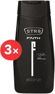STR8 Faith Shower Gel 3 × 250 ml - Men's Shower Gel