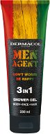 DERMACOL Men Agent  Don´t Worry Be Happy 3 in 1 Shower Gel 250 ml - Sprchový gél
