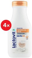 LACTOVIT Intensive Care Shower Gel LactoOil 4 × 300 ml - Shower Gel