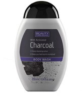 BEAUTY FORMULAS Shower Gel with Active Carbon, 250ml - Shower Gel