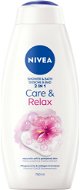 NIVEA Care&Relax Shower & Bath 750 ml - Tusfürdő