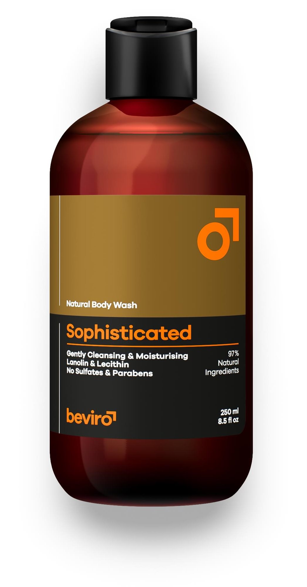 BEVIRO Natural Body Wash Sophisticated 250 ml