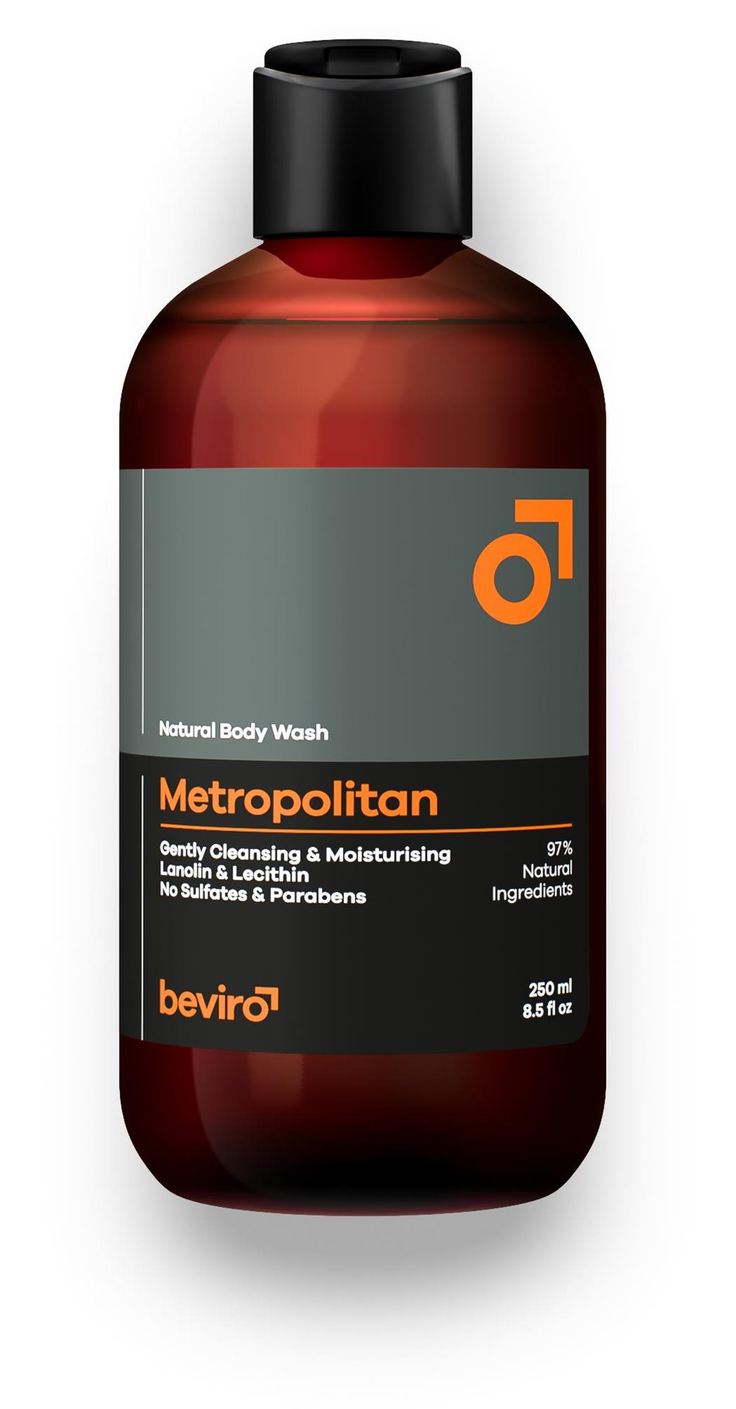 BEVIRO Natural Body Wash Metropolitan 250 ml