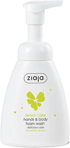 ZIAJA Pěnové mýdlo na ruce a tělo Lemon cake 250 ml - Sprchová pěna - Hlavní obrázek