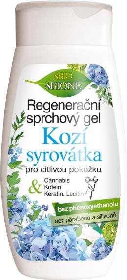 BIONE COSMETICS Bio Kecsketej savó Regeneráló tusfürdő 260 ml