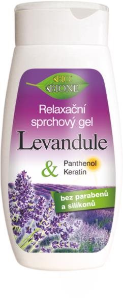 BIONE COSMETICS Bio Levendula Relaxáló tusfürdő 260 ml