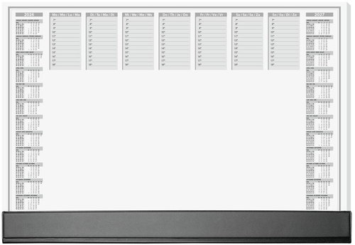 SIGEL Table mat, 2-year and weekly calendar 2026/2027 - Table mat - Main image