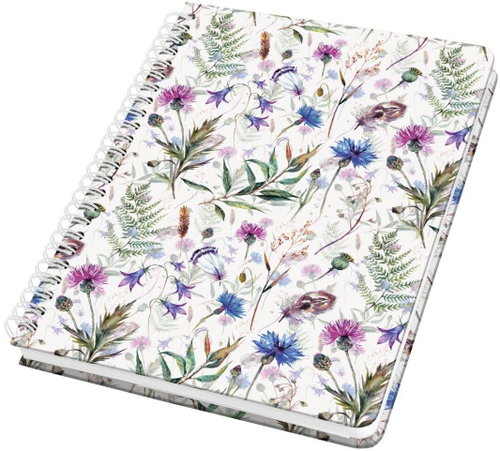 SIGEL Misty Meadows spirálový, A5, tečkovaný, 60 listů, tvrdé desky - Notepad - Main image