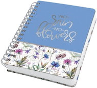 SIGEL Misty Meadows spirálový, A5, tečkovaný, 120 listů, tvrdé desky - Notepad
