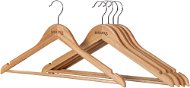 Siguro Essentials aus Holz, natural, 5 Stück - Kleiderbügel