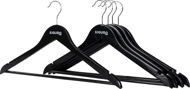 Siguro Essentials, Wooden, Black, 5 pcs - Hanger