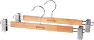 Siguro Essentials Wooden Trousers Hanger, Natural, 2pcs - Hanger