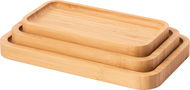 Siguro Bamboo szervírozó tányérkészlet, 3 darab - Tányérkészlet