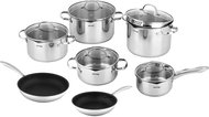Siguro Pure Delight Cookware set, 12 pcs, set of pots + pans 20 and 24 cm - Cookware Set