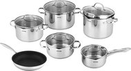 Siguro Pure Delight Cookware set, 11 pcs, set of pots + pans 24 cm - Cookware Set