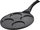 4 pancakes, non-stick surface