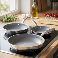 Siguro Pan Pure Delight, diameter 28 + 24 + 20 cm, ILAG® ceramic, 3 pcs - Pan Set