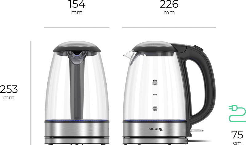 Siguro EK-G210GL Bright Glass